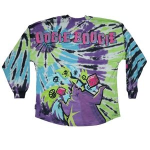 Disney Spirit Jersey Oogie Boogie Nightmare Before Christmas Tie Dye Shirt M